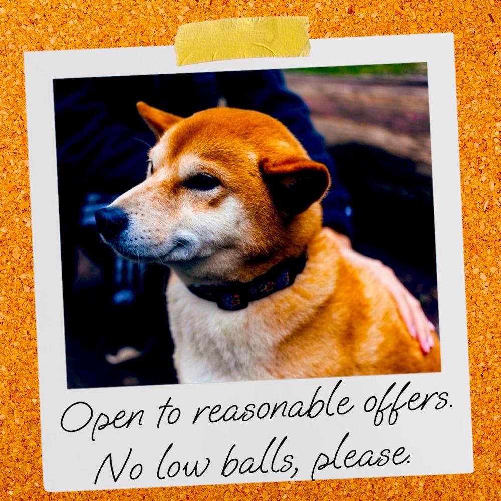 I am open to all reasonable offers, but please no low balls.